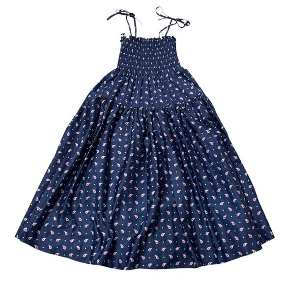 Kate Spade Dresses & Skirts - NWT Kate Spade Dress - S/XS - Navy Blue Print w/ Pockets & Optional Straps